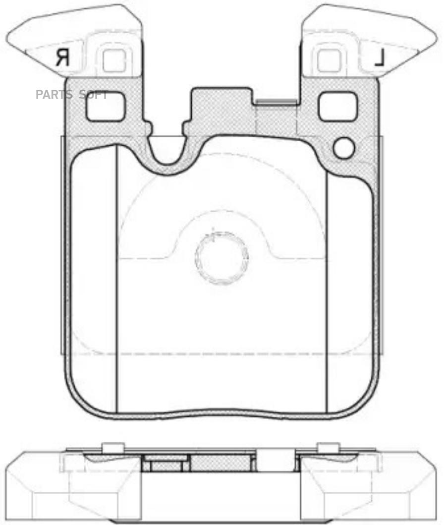 

Колодки дисковые з. \ BMW F20/F21/F30/F31/F34 1.4-2.8/1.6D-2.4D 10> 1шт REMSA 1539 00