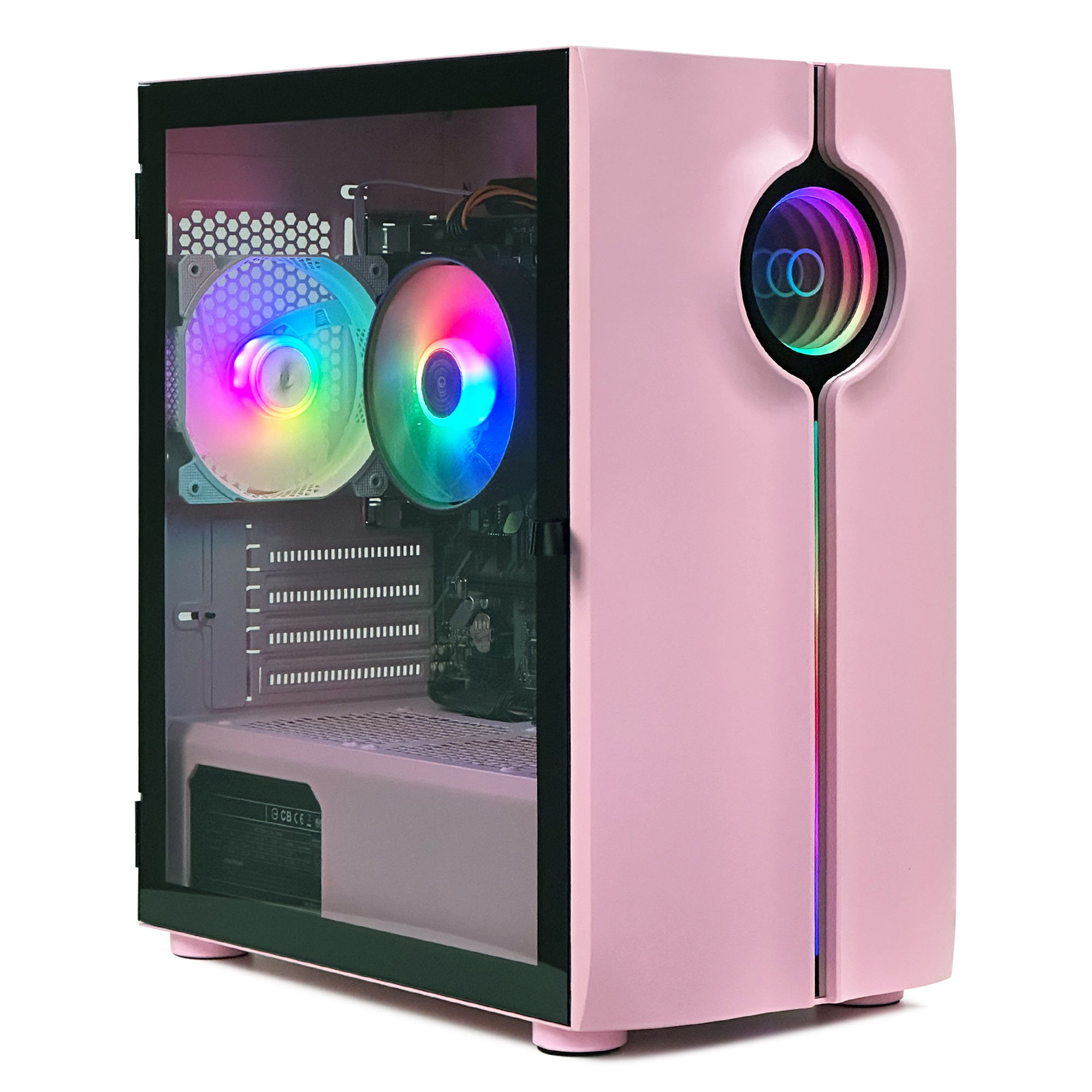 Настольный компьютер Robotcomp Аллигатор V2 Power Pink розовый (Аллигатор V2 Power Pink)