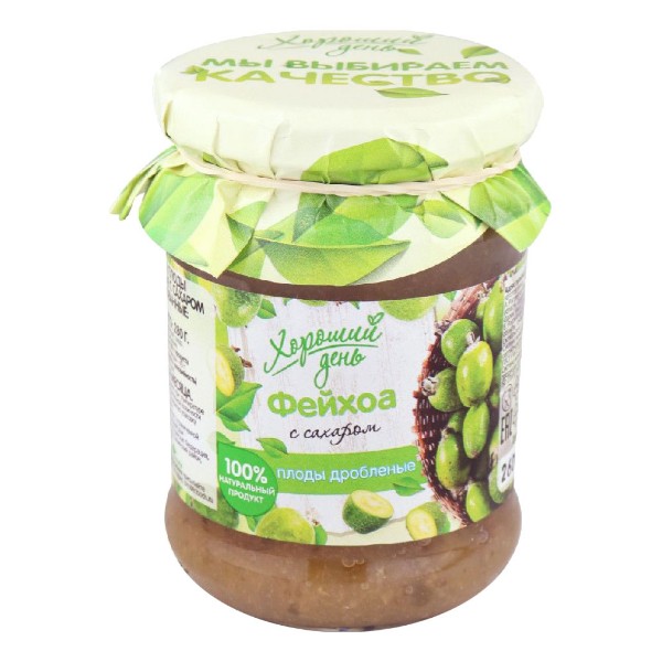 

Протертая фейхоа Хороший день с сахаром 280 г