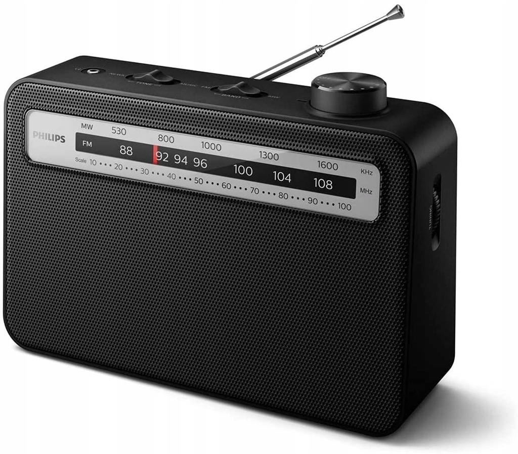 Радиоприемник Philips TAR 2506-00 FM.CB питание 220 В. 2 элемента D