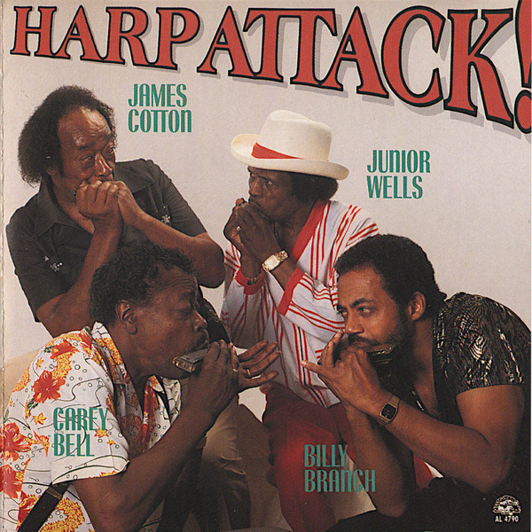 

James Cotton, Junior Wells, Carey Bell, Billy Branch – Harp Attack! (1 CD)