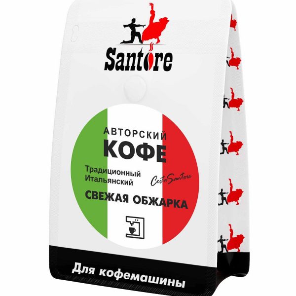 

Кофе Santore Традиционный итальянский в зернах 1 кг