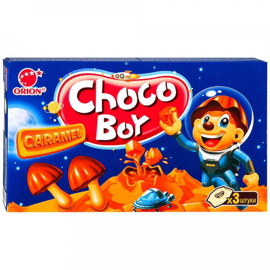 Печенье Orion Choco Boy Caramel 135г