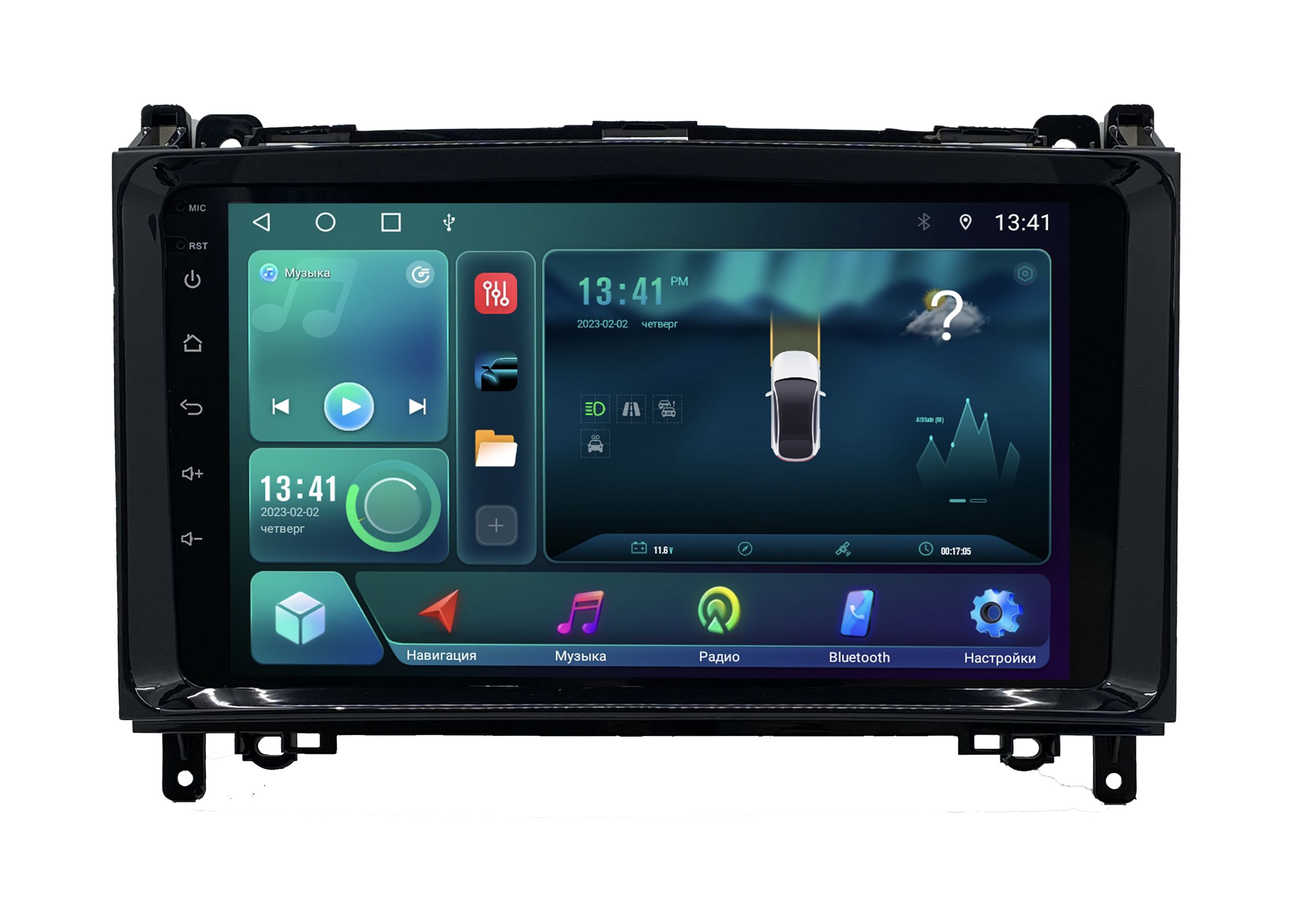 Штатная магнитола ANDROID Mercedes-Benz Vito W639W447 2003-2023 Android 12 216 GB М 2104700₽