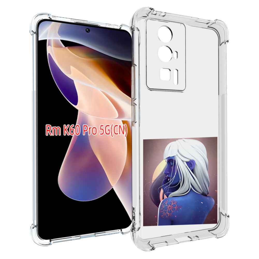 

Чехол MyPads аватар-с-цветком для Xiaomi Redmi K60 Pro, Прозрачный, Tocco