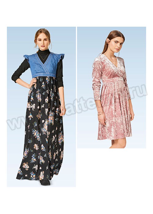 

Выкройка Burda №6473 — Платье