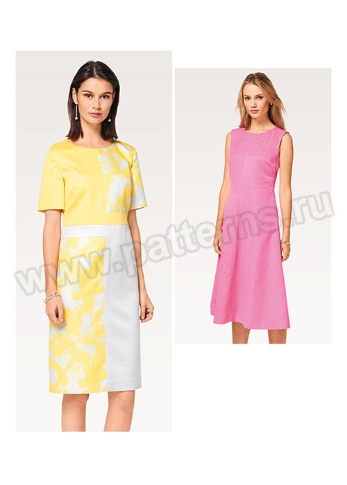 

Выкройка Burda №6499 — Платье