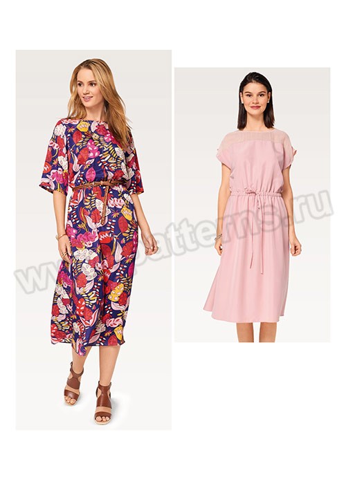 

Выкройка Burda №6509 — Платье