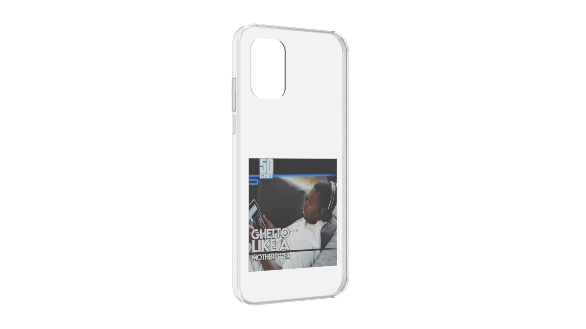 

Чехол MyPads 50 Cent - Ghetto Like A Motherfucker для Nokia G21, Прозрачный, Tocco