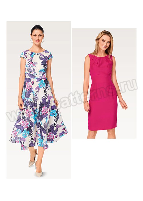 

Выкройка Burda №6529 — Платье