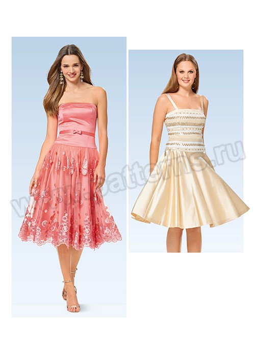 

Выкройка Burda №6535 — Платье