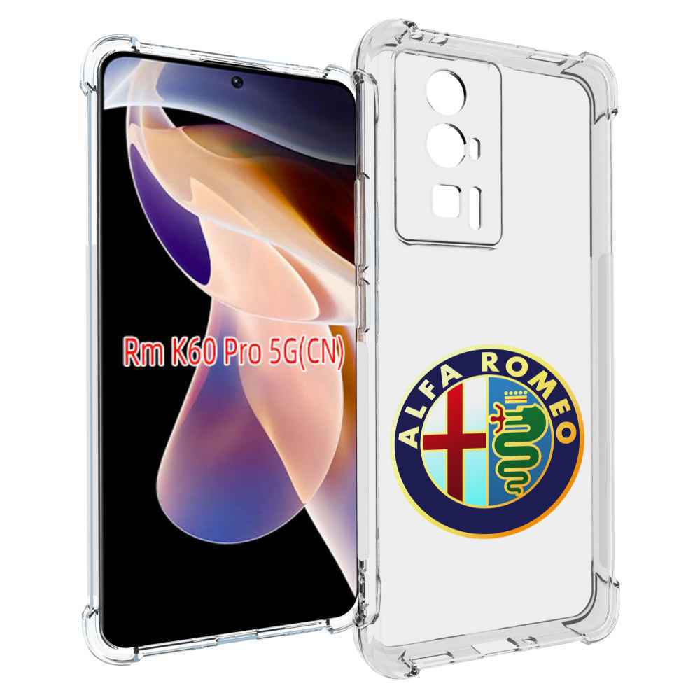 

Чехол MyPads альфа-ромео-2 мужской для Xiaomi Redmi K60 Pro, Прозрачный, Tocco