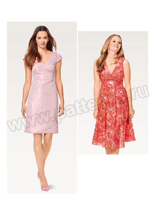 

Выкройка Burda №6554 — Платье