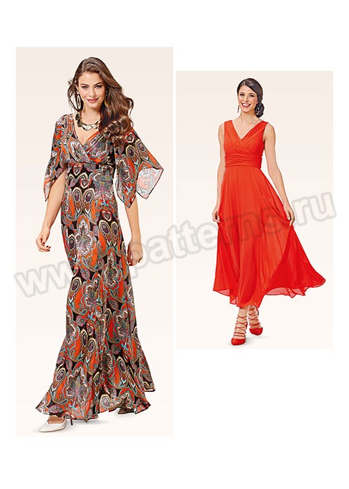 

Выкройка Burda №6583 — Нарядное платье