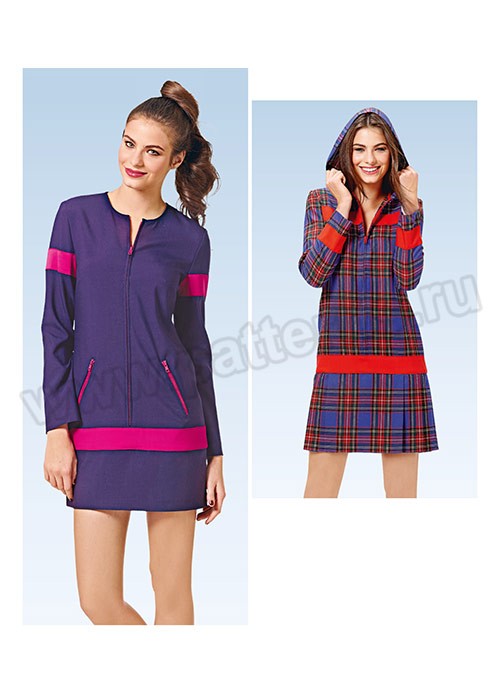 

Выкройка Burda №6595 — Платье