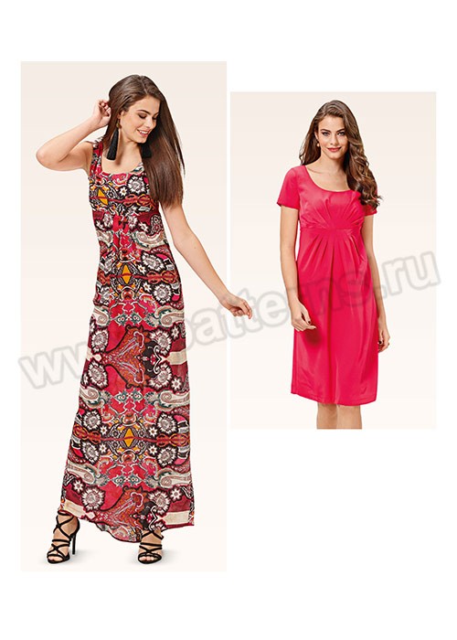 

Выкройка Burda №6606 — Платье