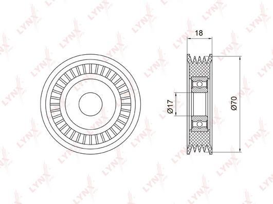 

Ролик натяжной / приводной подходит для subaru forestersf/g 2.0-2.5 98 / imprezagc/d 1