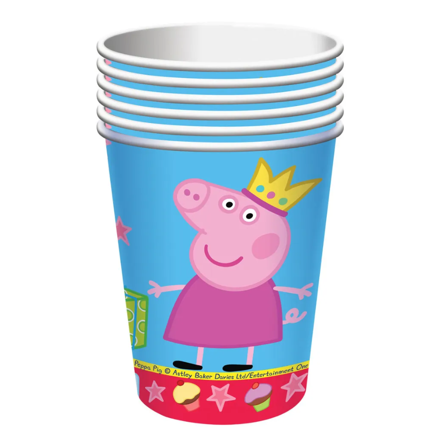 

Стаканы Росмэн Peppa Pig 28554 Праздники, бумажные, 6 шт., 210 мл, 71248083