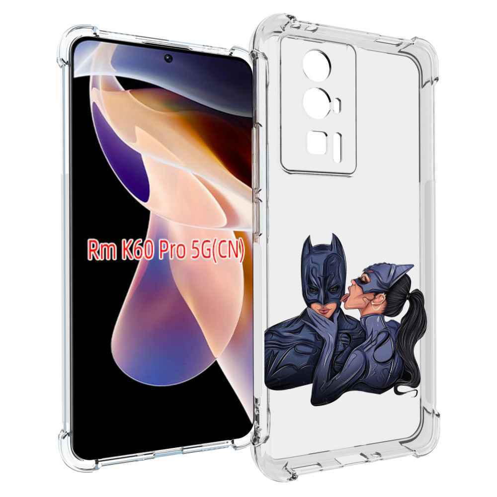

Чехол MyPads бетман-и-кошка для Xiaomi Redmi K60 Pro, Прозрачный, Tocco