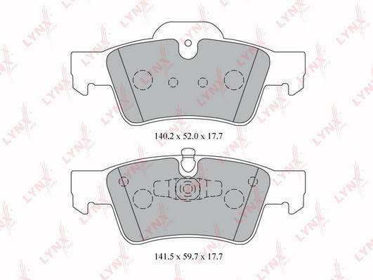 

Колодки тормозные задние подходит для mersedes-benz ml280d-500w164 05 / gl320d-500x164