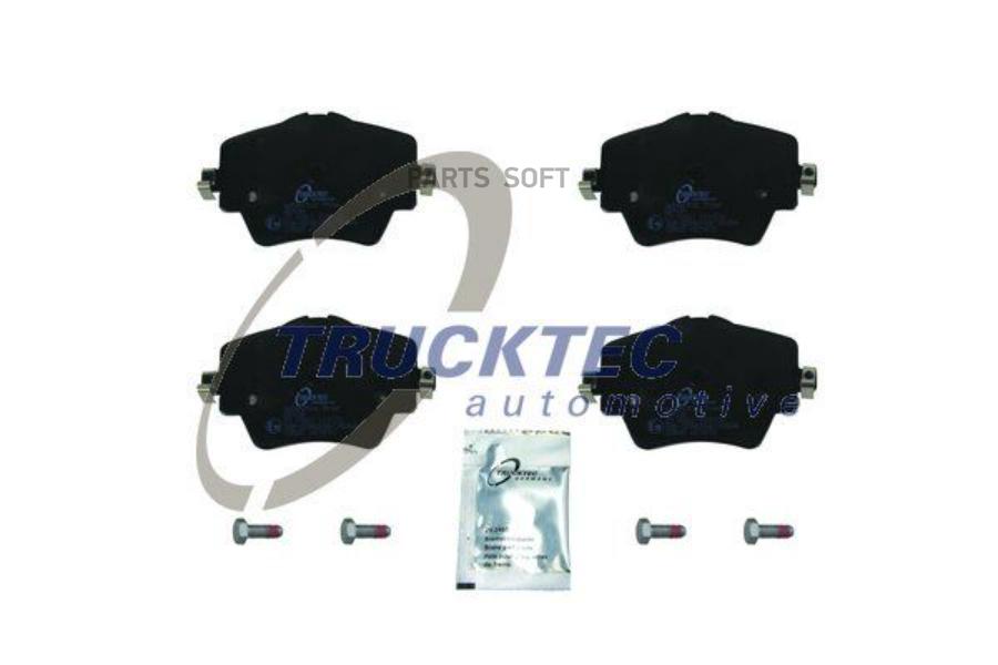 

Тормозные колодки TRUCKTEC AUTOMOTIVE дисковые 835203
