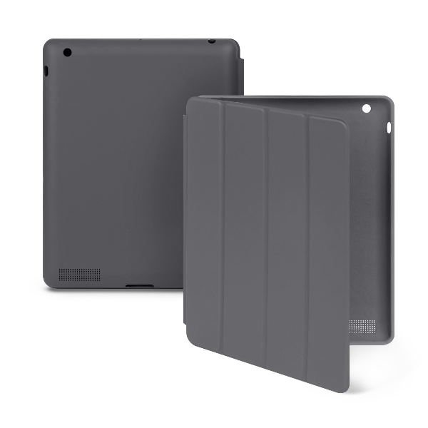 фото Чехол-книжка ipad 2 smart case dark grey nobrand