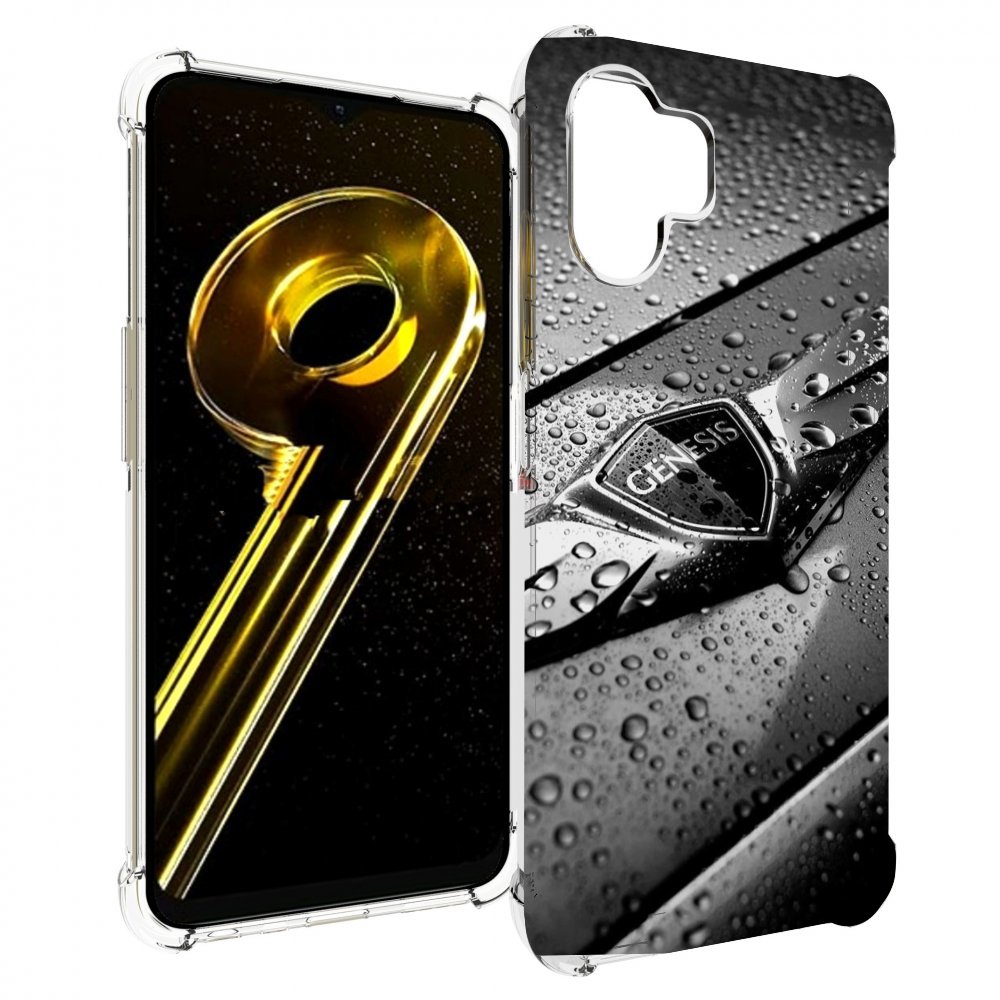 

Чехол бампер MyPads дженезис genesis 2 мужской для Realme 10 5G ..., Прозрачный, Tocco
