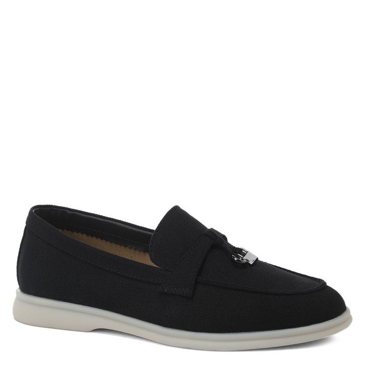 

Лоферы женские Tendance 432055-38B-W черные 35 EU, Черный, 432055-38B-W