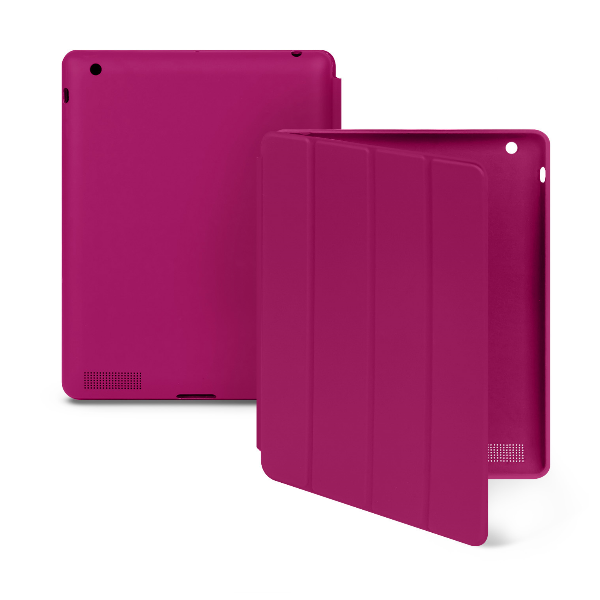 фото Чехол-книжка ipad 2 smart case rose red nobrand