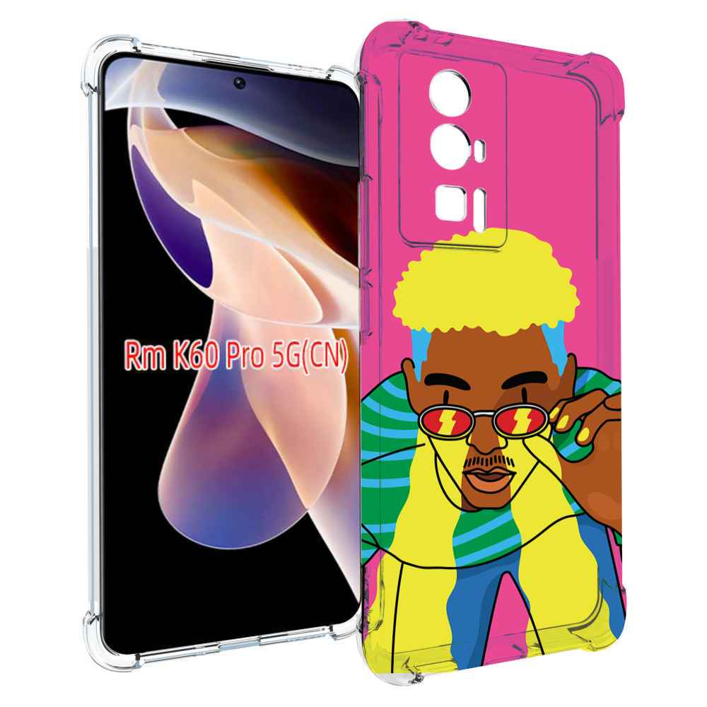 Чехол MyPads бразилец для Xiaomi Redmi K60 Pro