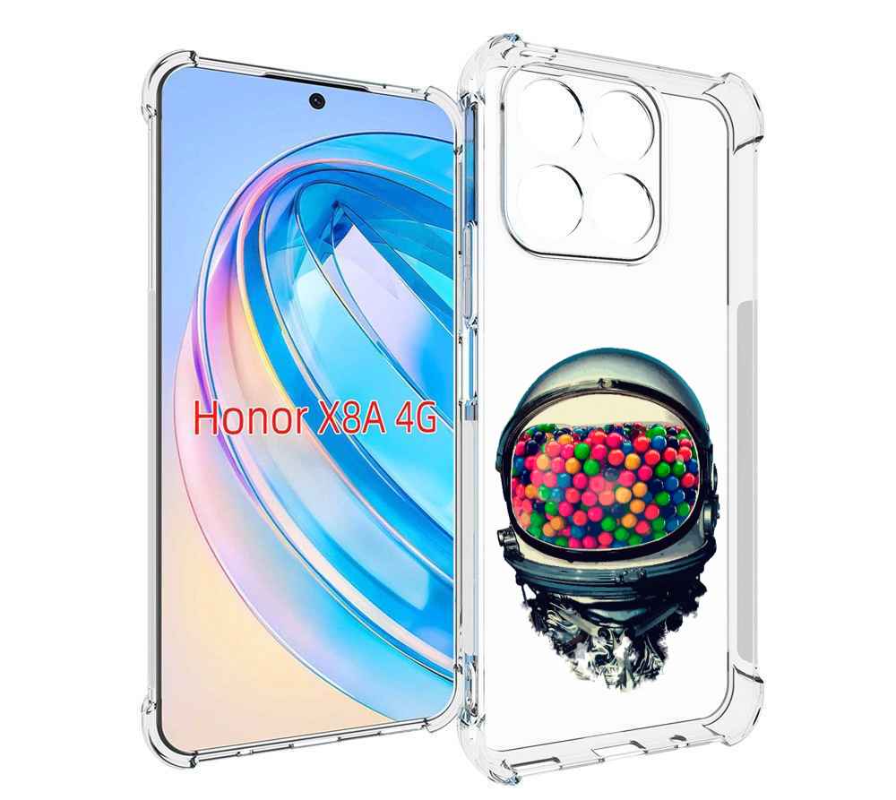 

Чехол MyPads шлем космонавта для Honor X8a, Tocco