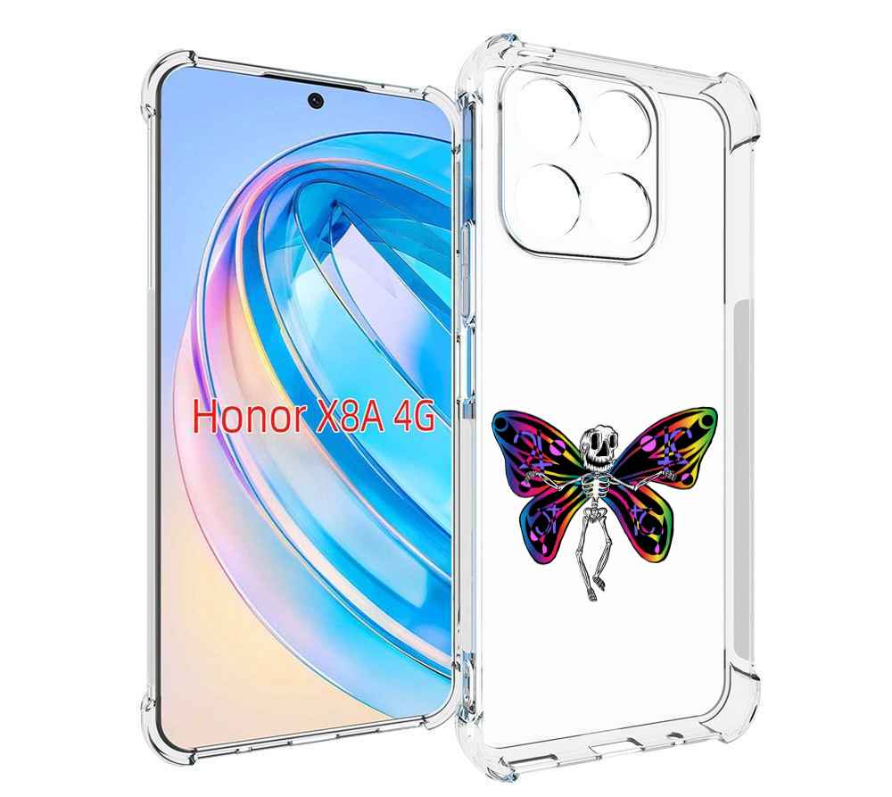 

Чехол MyPads эффект бабочки для Honor X8a, Tocco