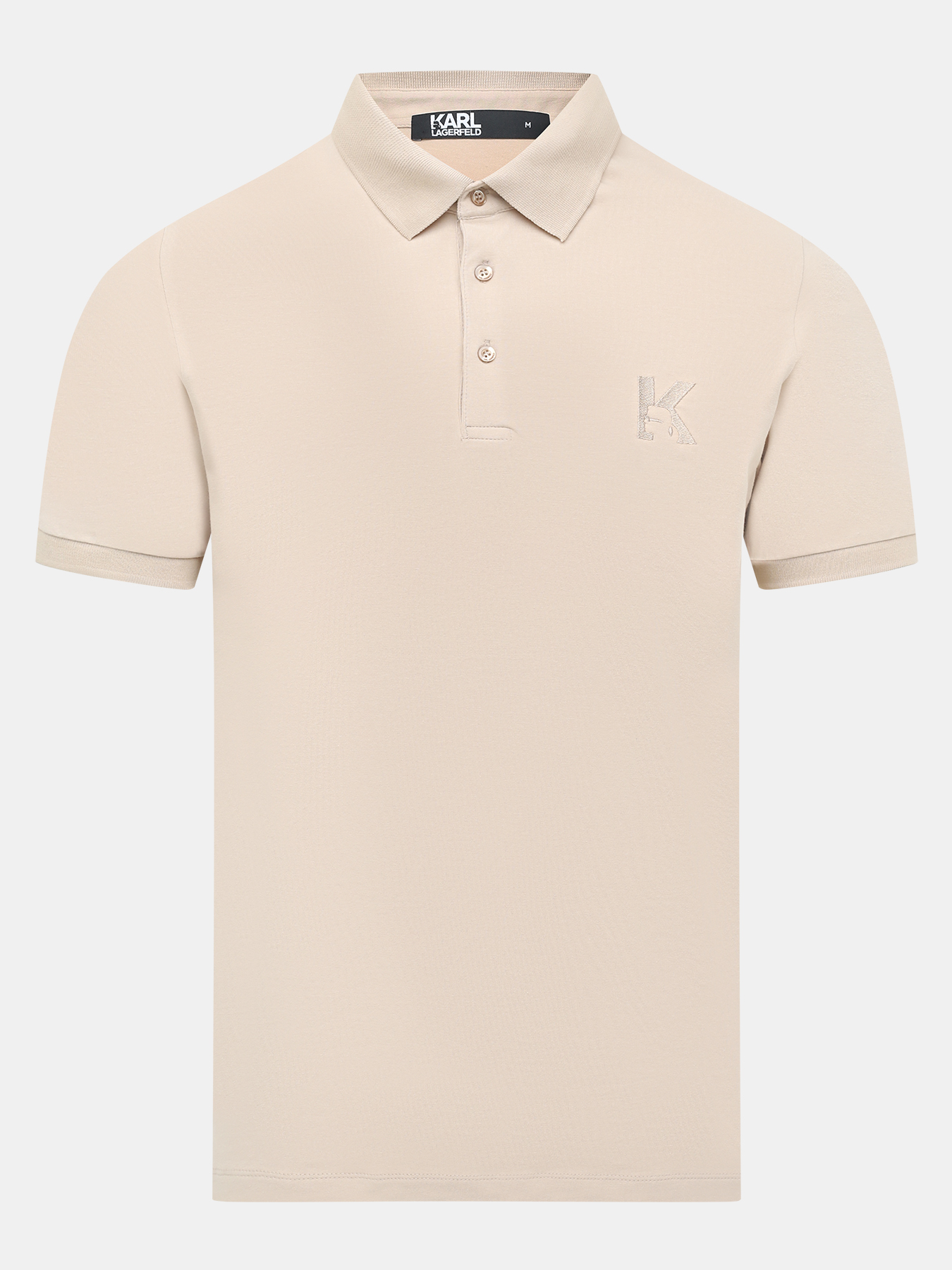 

Футболка мужская Karl Lagerfeld 469038 бежевая 48-50 RU, Бежевый, 469038