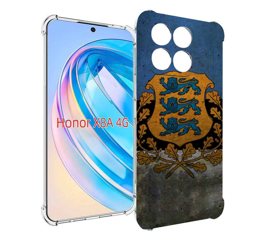 

Чехол MyPads герб флаг эстонии для Honor X8a, Tocco