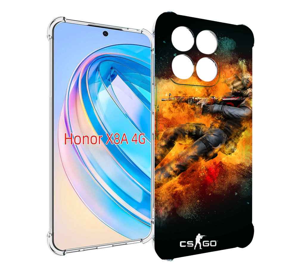 

Чехол MyPads CS-go Контр-террорист для Honor X8a, Tocco