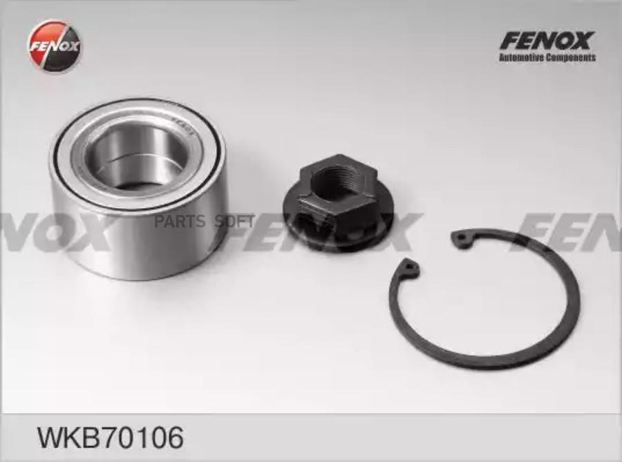 

Подшипник ступицы перед ford focus i, fusion, mazda 2 03- wkb70106