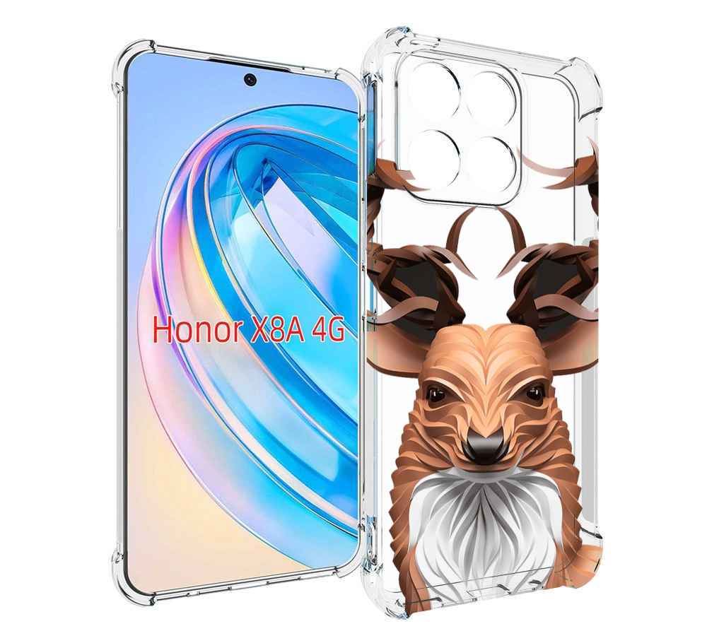 

Чехол MyPads 3D-олень для Honor X8a, Tocco