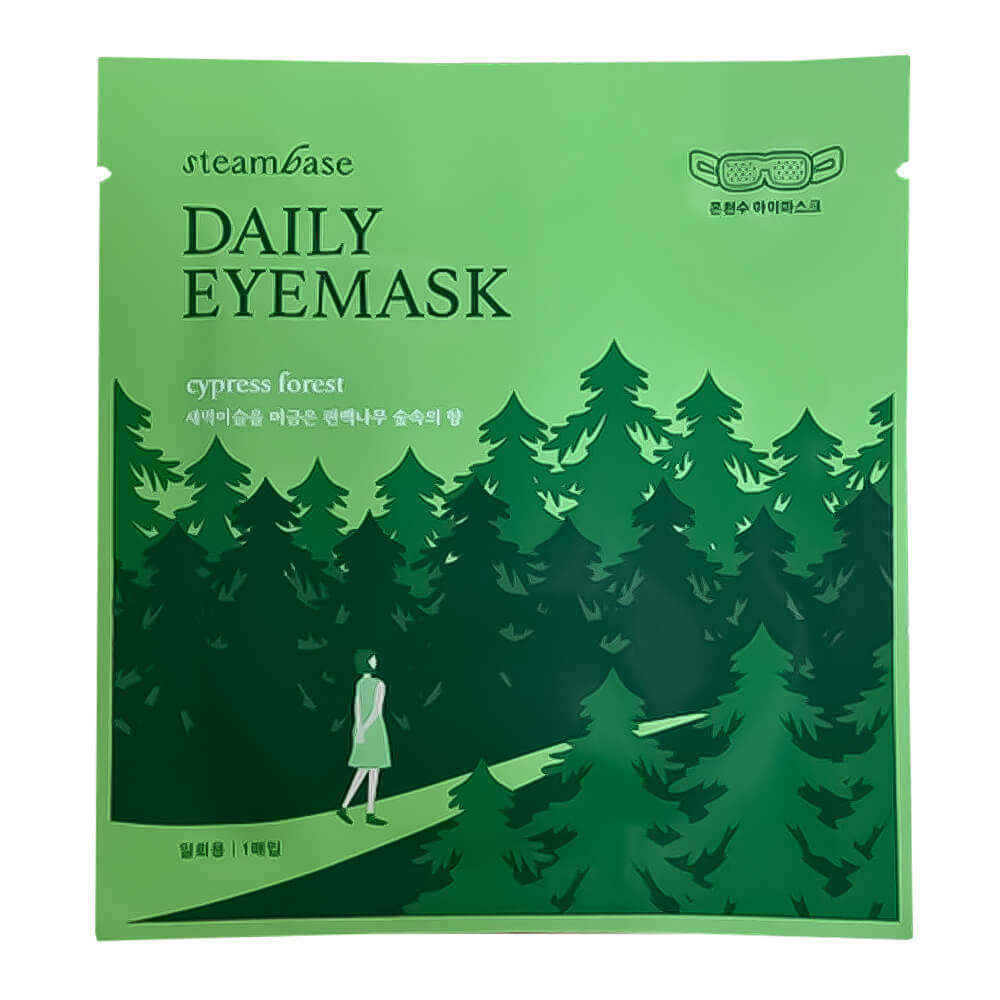 Steambase паровая маска для глаз Daily Eye Mask Cypress Forest 1шт