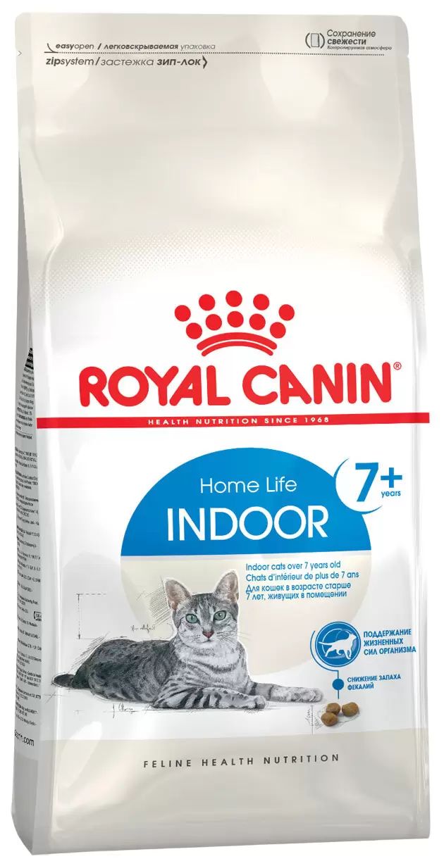 

Сухой корм для кошек Royal Canin Indoor 7+, для пожилых, 2 шт по 3,5 кг