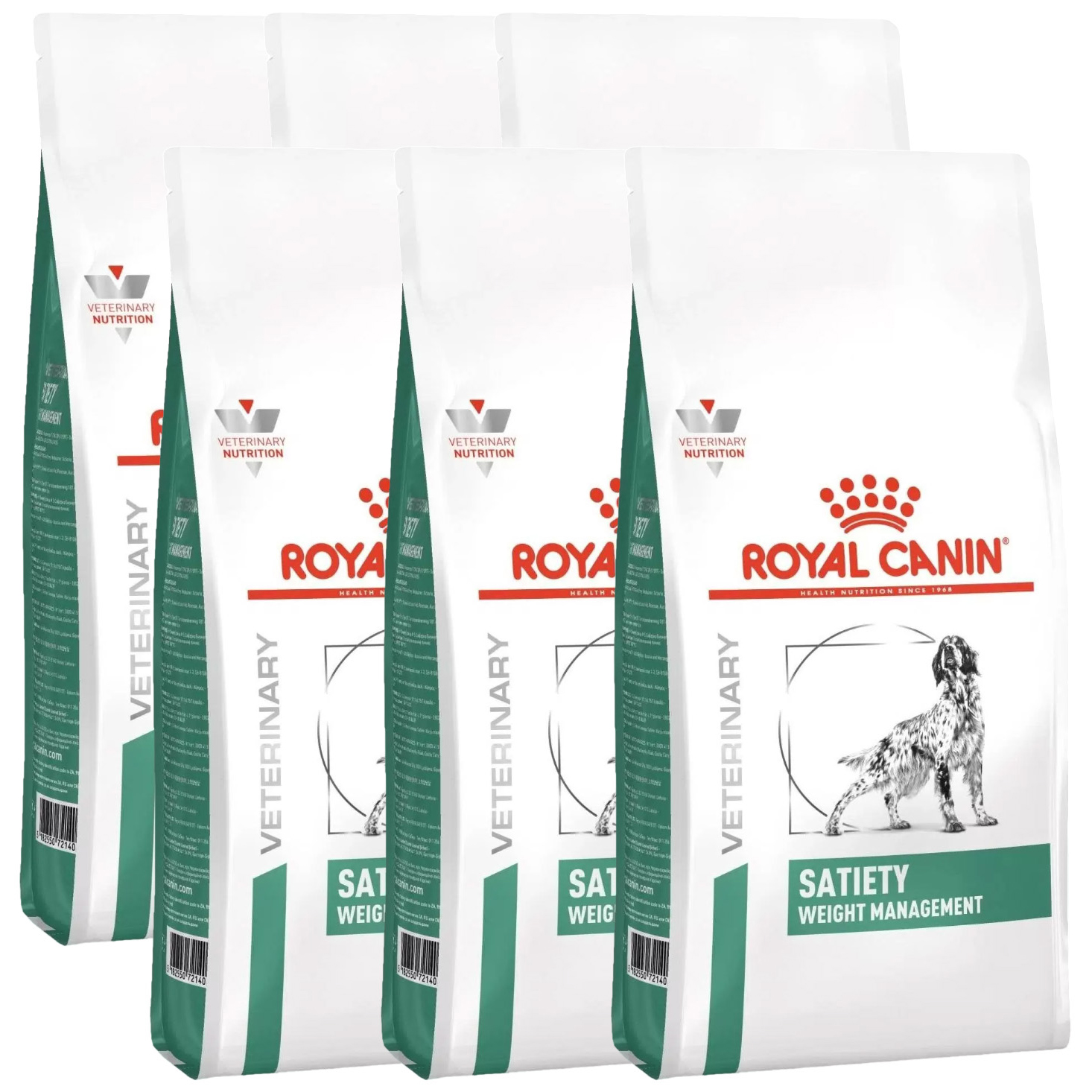 

Сухой корм для собак Royal Canin Satiety Weight Management, контроль веса, 6 шт по 1,5 кг