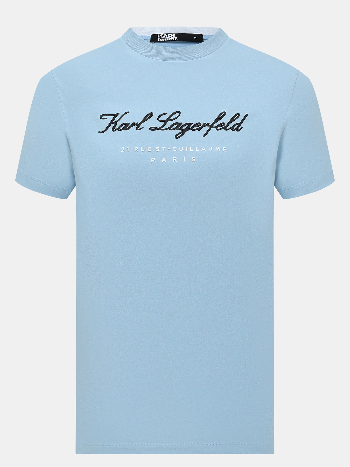 

Футболка мужская Karl Lagerfeld 469050 голубая 50-52 RU, Голубой, 469050