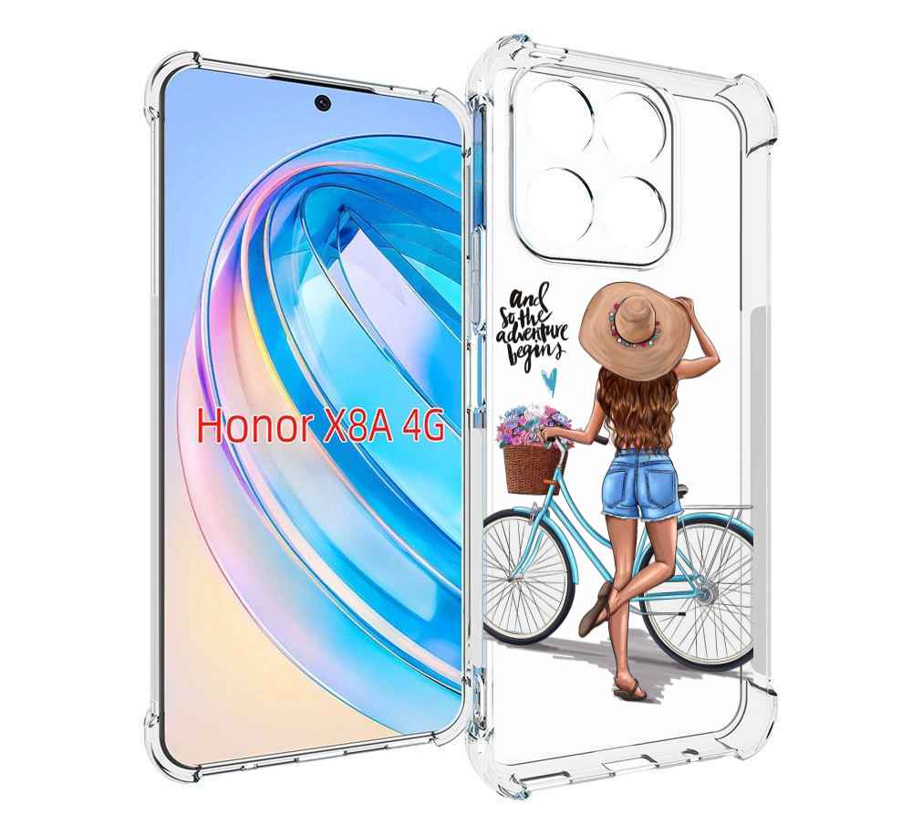 

Чехол MyPads Adventure женский для Honor X8a, Tocco