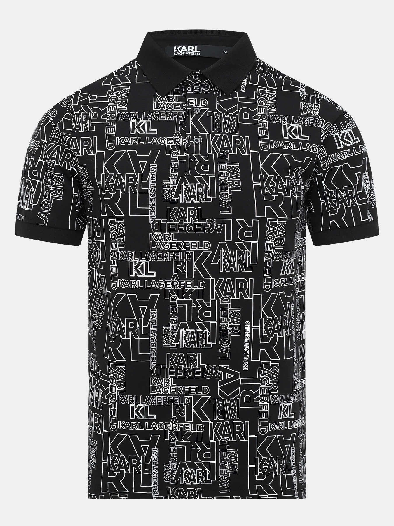 

Футболка мужская Karl Lagerfeld 469056 черная 46-48 RU, Черный, 469056