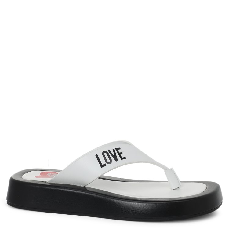 

Вьетнамки женские Love Moschino JA28293G белые 37 EU, Белый, JA28293G