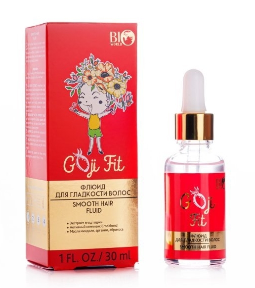 Флюид BIO WORLD Goji Fit для гладкости волос