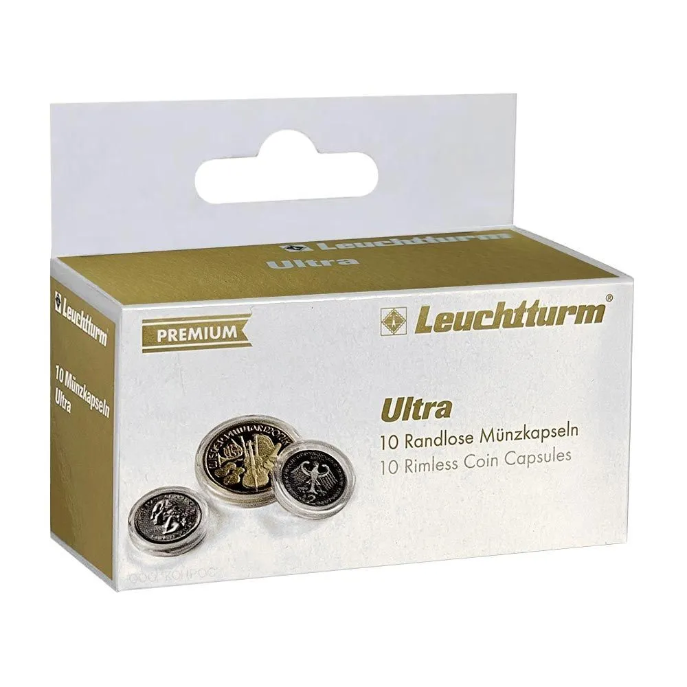 

Капсулы для монет Leuchtturm1917 Ultra 35 мм, 10 шт