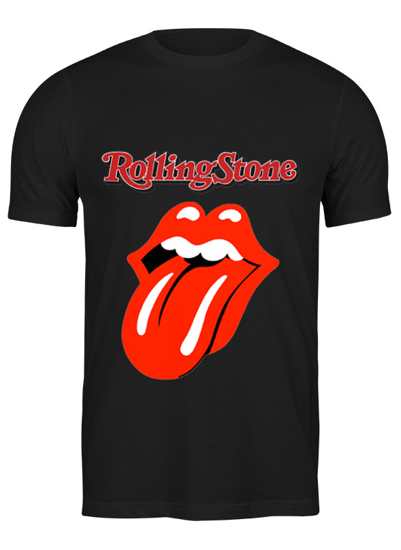 

Футболка мужская Printio Rolling stone черная XL, Черный, Rolling stone