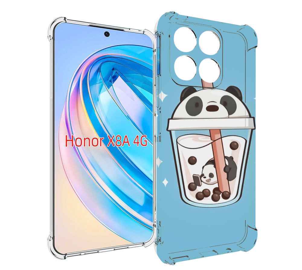 

Чехол MyPads Bubble tea для Honor X8a, Tocco