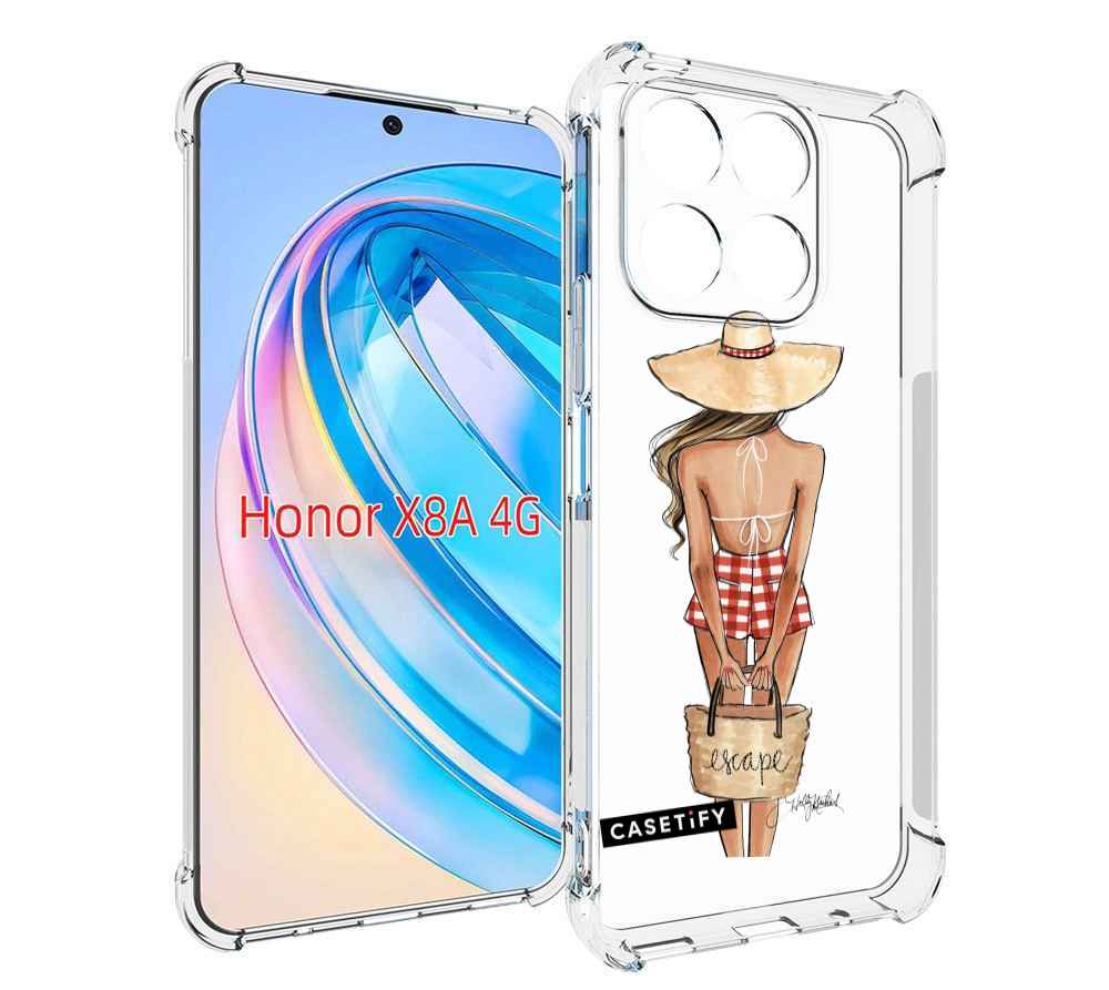 

Чехол MyPads CASETiFY женский для Honor X8a, Tocco