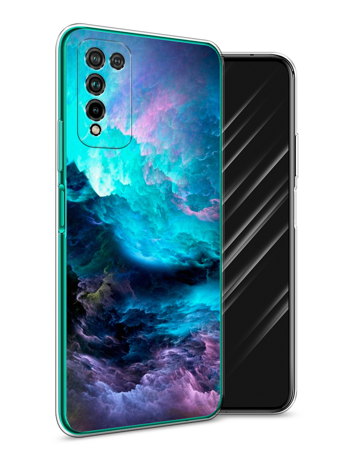 

Чехол Awog на Honor 10X Lite "Бирюзовое небо", Фиолетовый;черный, 6104650-4